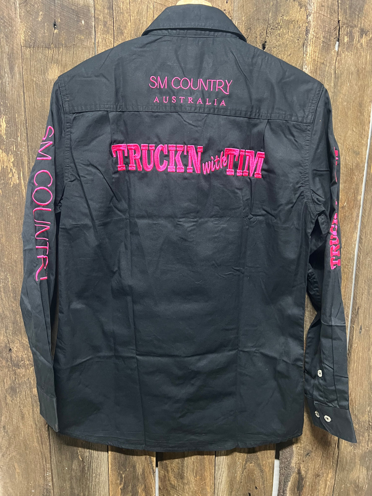 Truck'n With Tim / SM Country 1/2 Button Gals Workshirt
