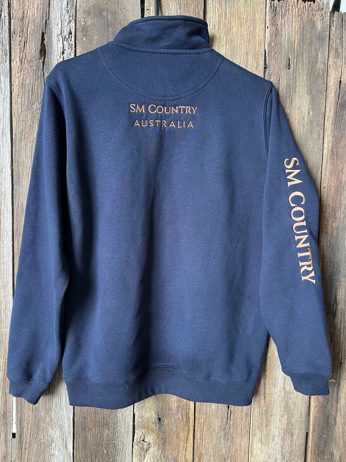 High Plains Bull Dust Half Zip Unisex Jumper