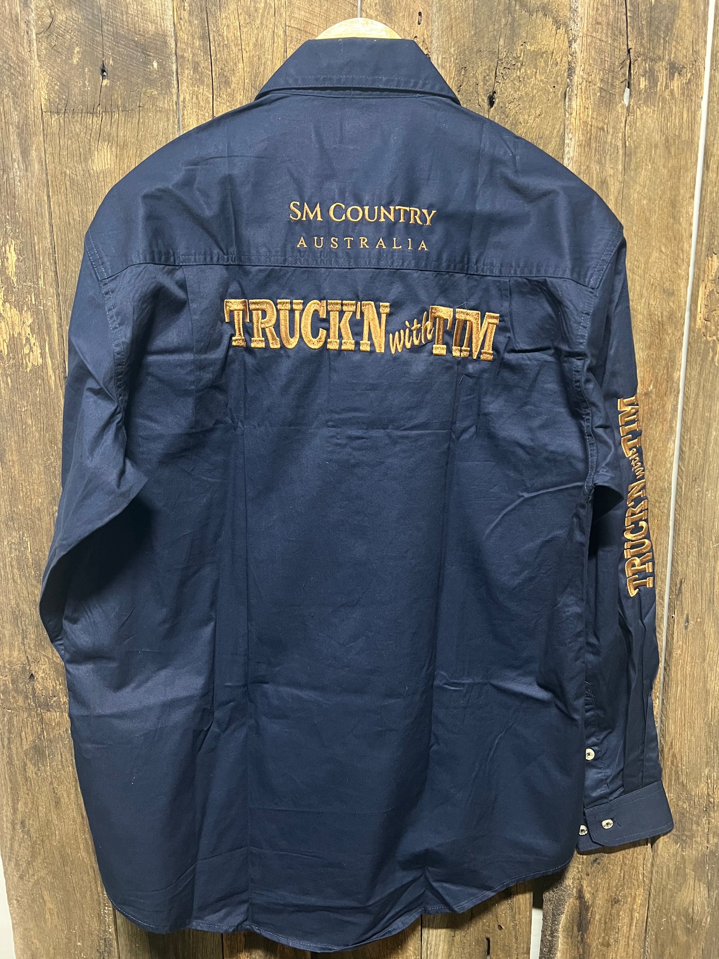 Truck'n With Tim / SM Country  1/2 Button Guys Workshirt